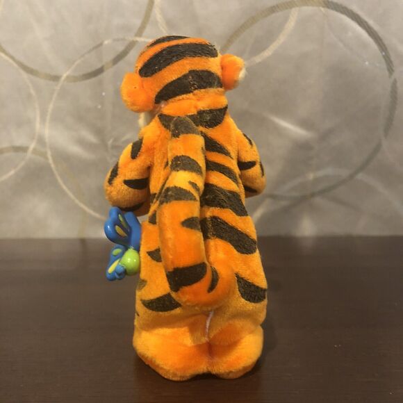Winnie The Pooh Piglet Tigger 4” Wind Plush Toys Fisher Price Disney Not Working - Picture 5 of 16